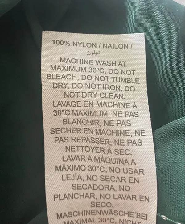 PACSUN-EDIKETED-NIKKI NYLON SHORTS-SIZE XS Lightweight green athletic shorts with contrast pink side stripes. Elastic waistband for a comfortable, secure fit. Breathable fabric designed for everyday wear and active days. Easy to style with tees or tanks Excellent condition - Image 10