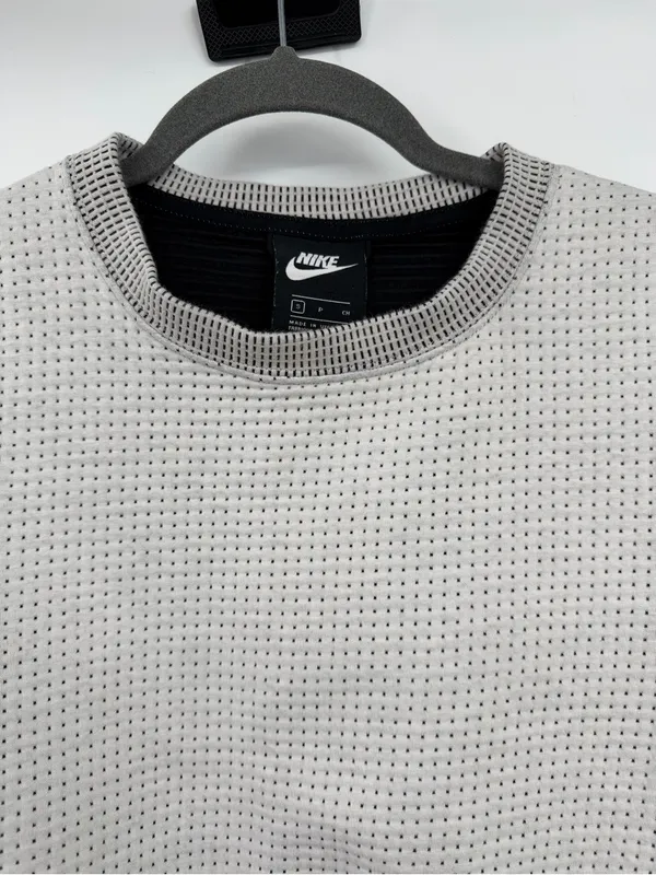Nike Sportswear City Ready Tech Pack Cropped Sweatshirt Womens S CJ9475-072 - Image 5