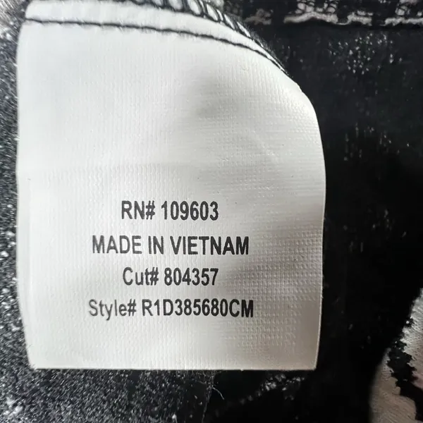 Chris‎ McLaughlin Houndstooth Sheath Dress Black White Short Sleeve Size 6 Retro - Image 7