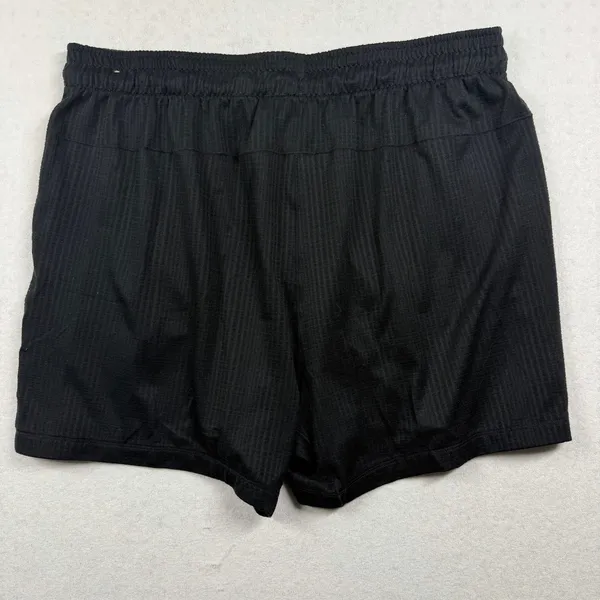 Nike Yoga Dri-FIT Shorts Black Size Large Athletic Training Workout Shorts - Image 2