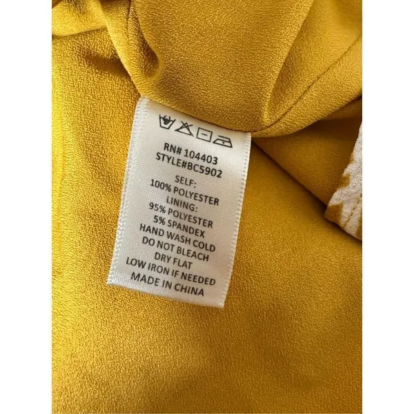 J.O.A yellow dress - Image 4