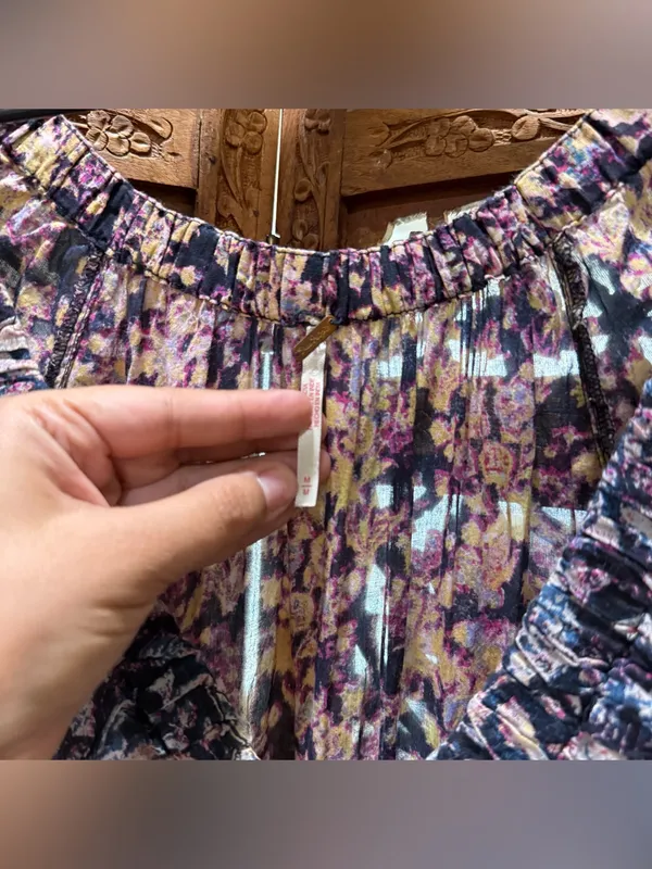 Free People Golden Hour Border Maxi Dress - Image 6