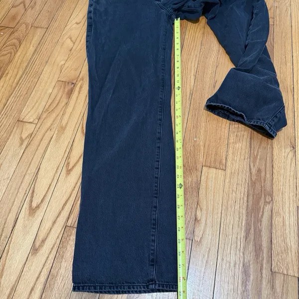 7 For All Mankind The Jennifer 90's Baggy Jean In Night Iris Size 24‎ - Image 9