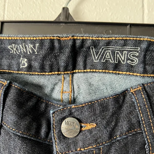 Vans Jeans Womens 3/26 Stretch Low Rise Western Cowgirl Country Rodeo Coquette - Image 3