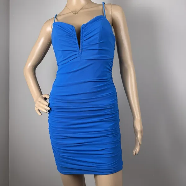 Europa Body-con Short Mini Sleeveless Club Date Night Party Dress‎ Size M - Image 3