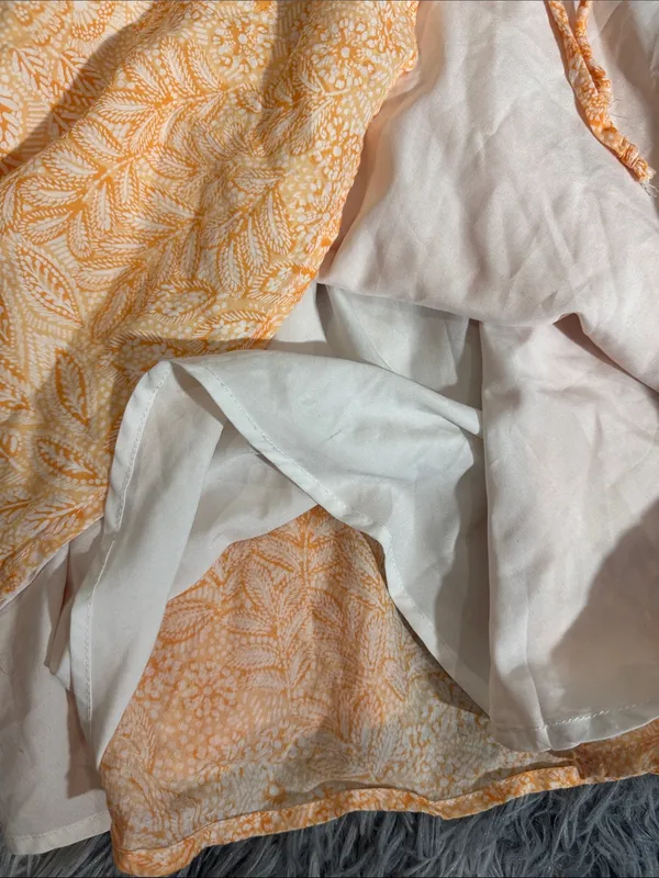 Peach Paisley Spaghetti - Image 5