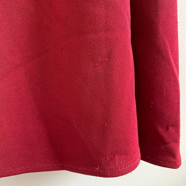 Lulu's Infinite Glory Maxi Dress In Wine Red Size Small New *FLAWS* - Image 8