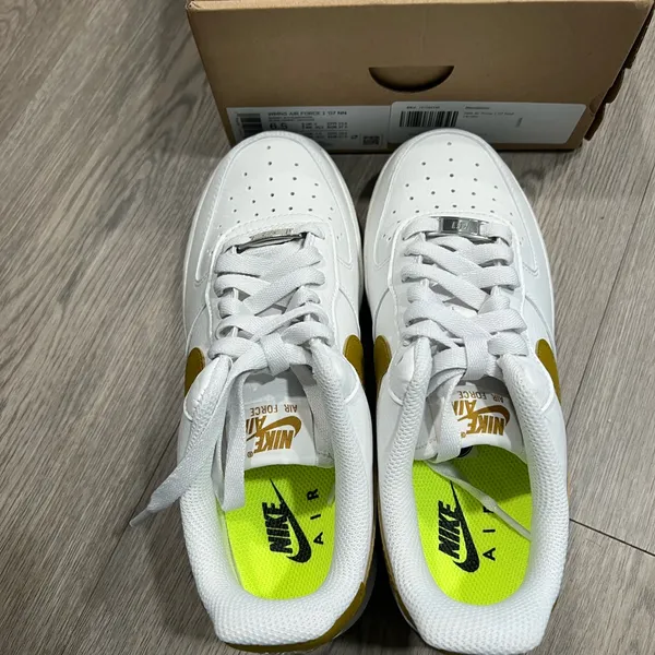 Nike W Air Force 1 '07 NN Nature White Bronzine Gold DV3808-101 Women's 7.5 - Image 3