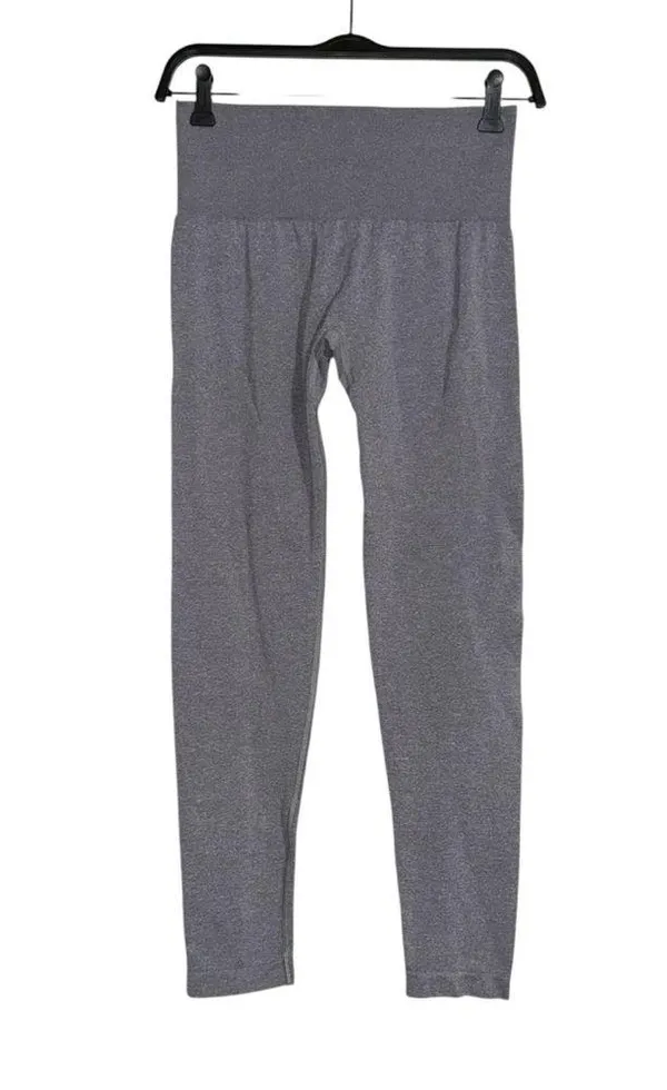 NVGTN Contour Seamless Gray High-Waisted Athletic Leggings MEDIUM - Image 3