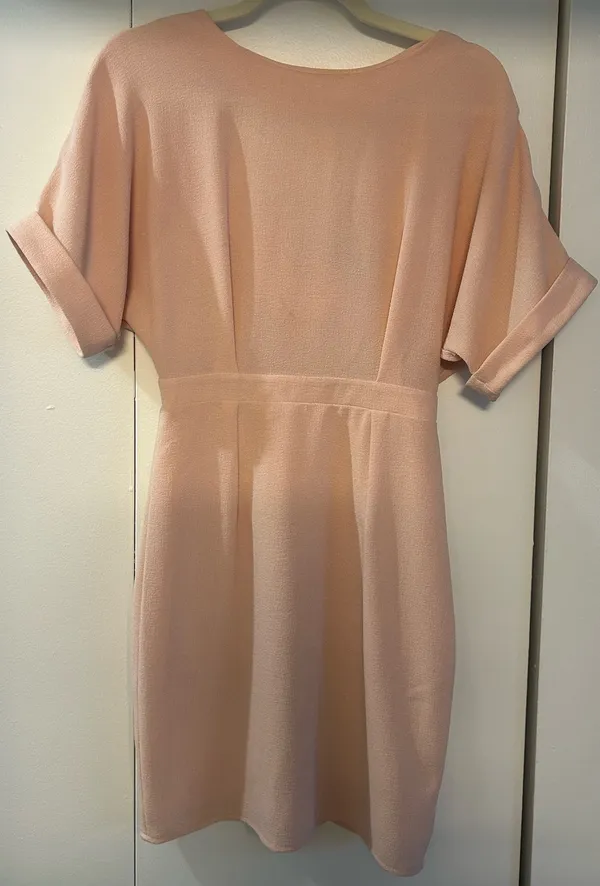 ASOS Crepe Peplum Style Dress - Image 2