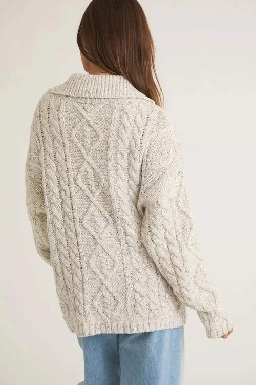 These Three Boutique cable knit cardigan - Image 2