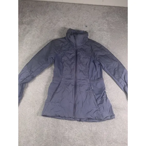 Lululemon Down For it All Jacket Sizes Light Blue/purple 4 - Image 4