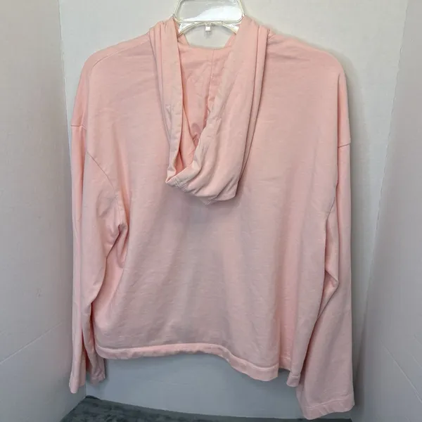 Nike Women’s Medium Pink Full Zip Hoodie Fleece Sportswear Sweatshirt Jacket - Image 4