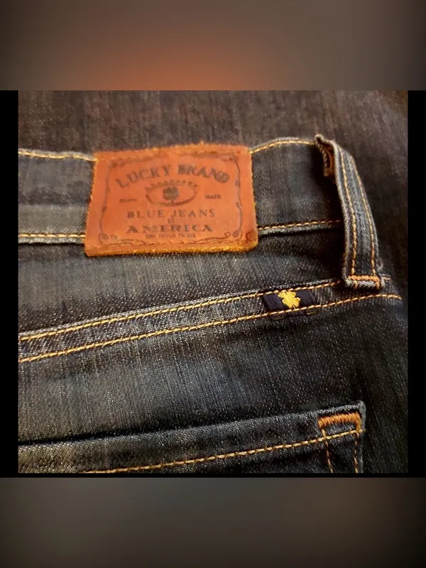 Lucky Brand Charlotte Kick Flare 14/32 Boho Festival Country Preppy Bootcut Y2K Grunge - Image 5