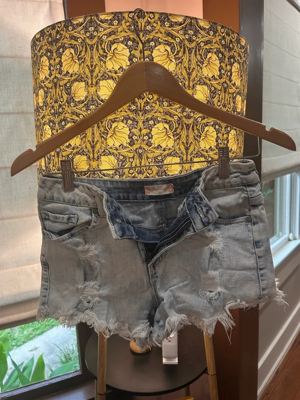 Altar'd State Jean Shorts Light Wash  - Image 10