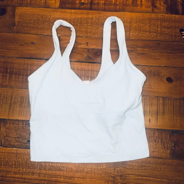 LULU🍋 Align Ribbed Tank‎ - Powder Blue - Image 2