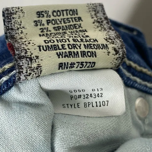 NWOT BKE Harper Stretch Cropped Denim Jeans Size 28 - Image 7