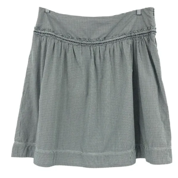 American Eagle Y2K Gingham Skirt Sz 14 Cottagecore Boho Academia Drop Waist - Image 2