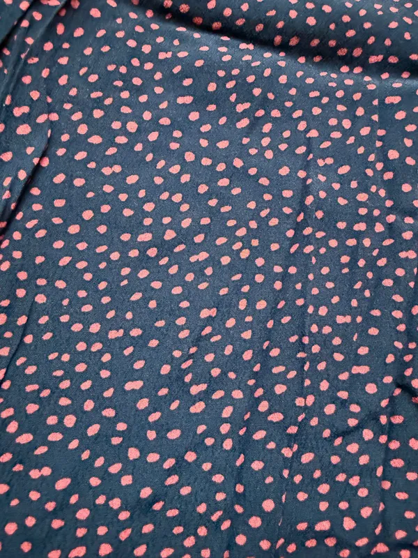 Women’s Free Assembly Black and Red Spotted Skirt - Size S - Image 4