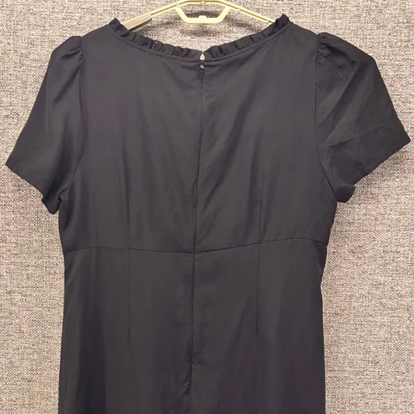 Loft Babydoll Maxi Dress Black‎ 16 - Image 9
