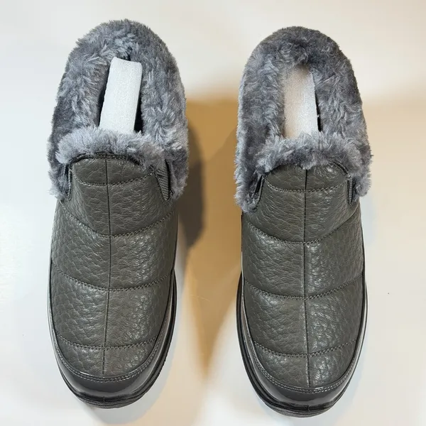 Easy Street Size-8W Womens Flurry Waterproof Flat‎ Heel Winter Boots Gray - Image 8