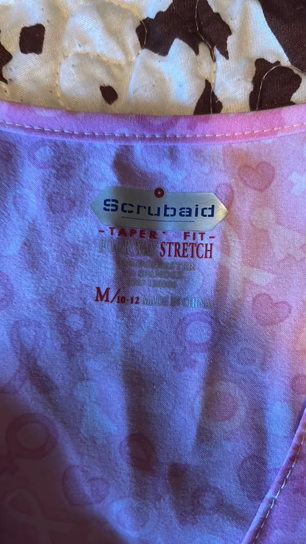Scrub top Pink Size M - Image 4