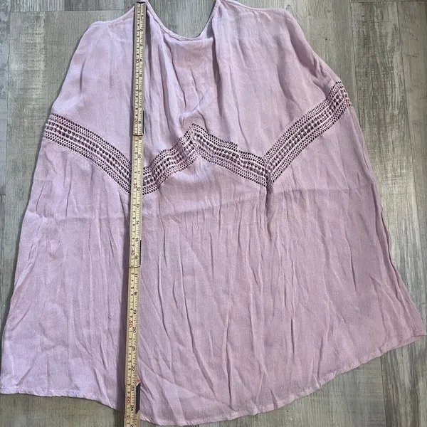 O’Neill light purple crochet halter top size Large - Image 8