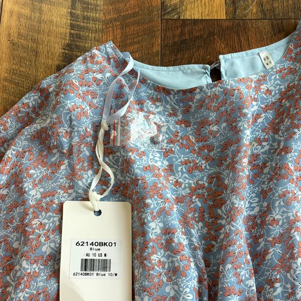 Selfie leslie odessa Floral print Ruffle Dress - Image 4