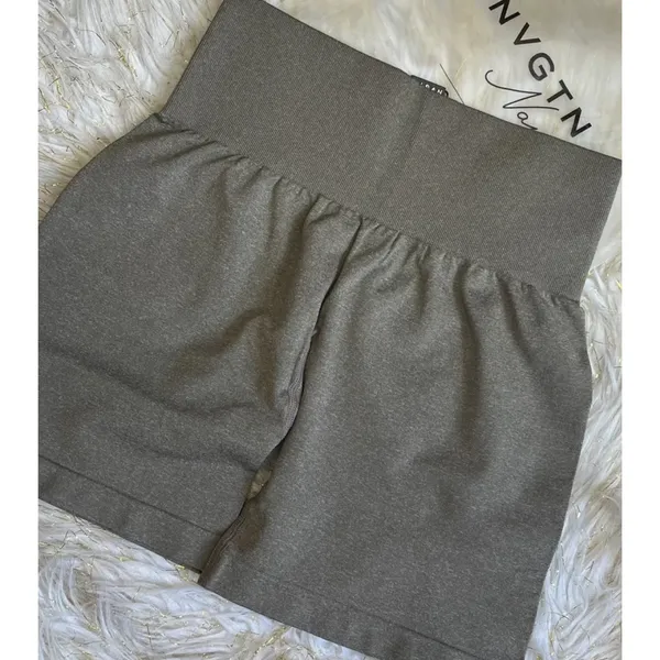 NVGTN Pro Shorts Med Taupe - Image 3