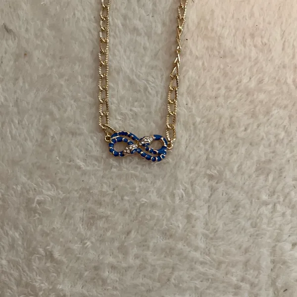 necklace &Earring set Gold - Image 3