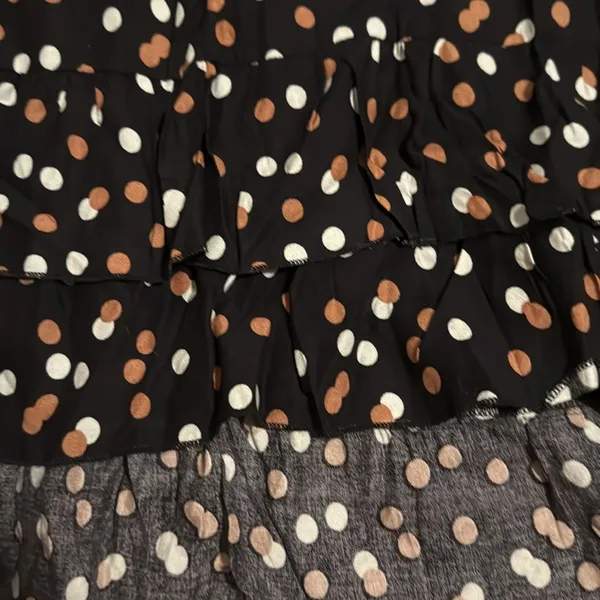 Evan’s polka dots blouse‎ Black Size 26 - Image 7