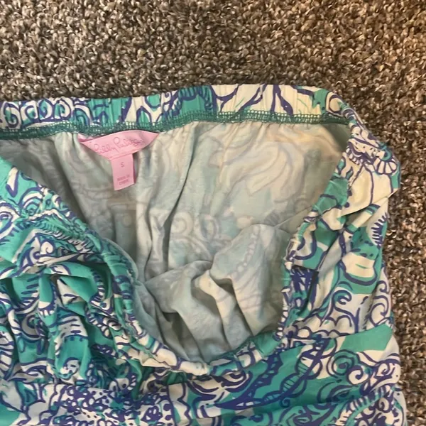 Lilly Pulitzer small strapless maxi dress - Image 3