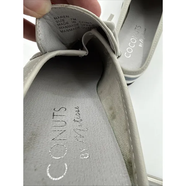 Coconuts by Matisse Maren Platform Mule Loafer Gray Size 7M - Image 11