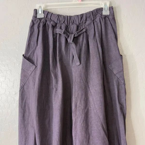 Free People FP Beach Stunner Pants, Purple, Small - Image 3