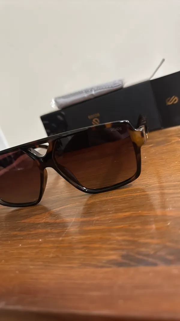 Sojos Sunglasses Retro Amazon Oval Tortoise - Image 4