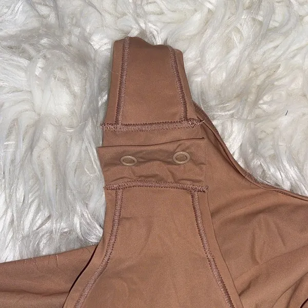 SKIMS Jelly Sheer Sleeveless Thong Bodysuit in Sienna, NWT - Image 6