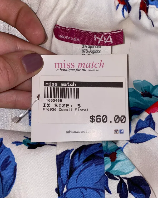 Boutique Floral Dress - Image 7