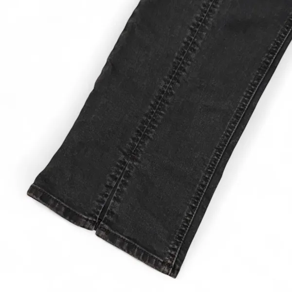 Levis black seamed super low bootcut jeans - Image 6