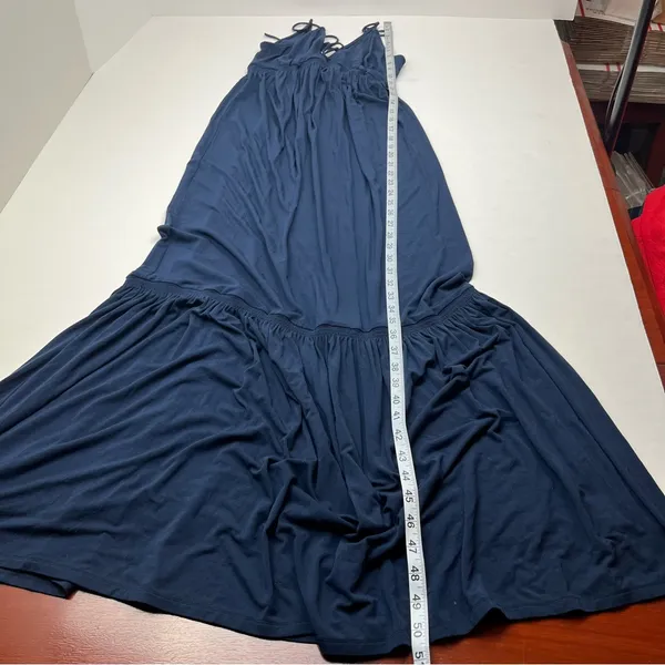 Favorite Daughter The Weekend Blue Maxi‎ Dress Womens Size Small Stretch NWOT - Image 10