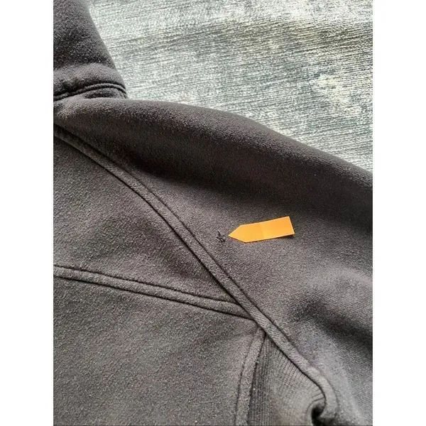 Lululemon Black Light Cotton Fleece Scuba Hoodie Size 12 Style: W4AWMS - Image 6