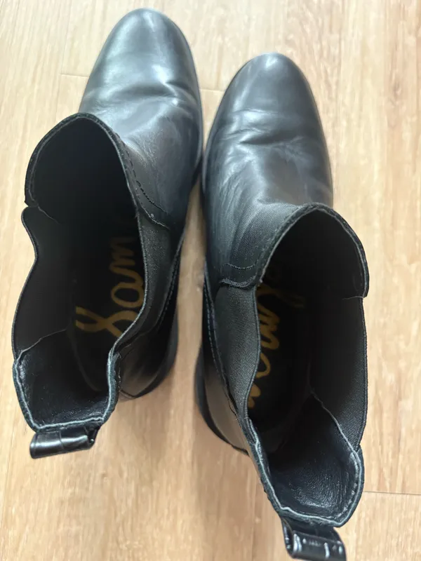 Sam Edelman Justina Black Chelsea Boots 8 - Image 5