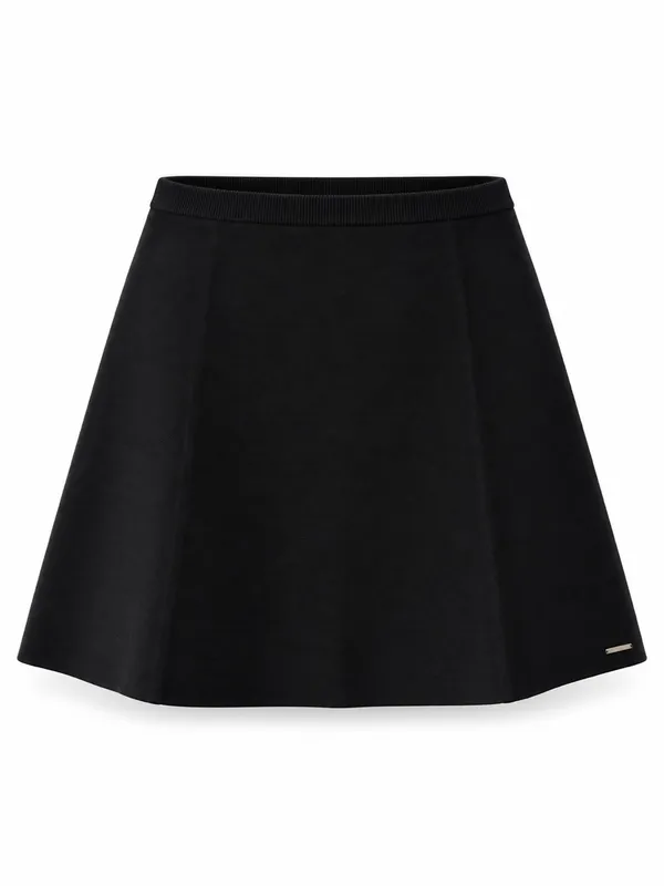 NWT Savage X Fenty Black A Line Mini Skirt Size S - Image 2