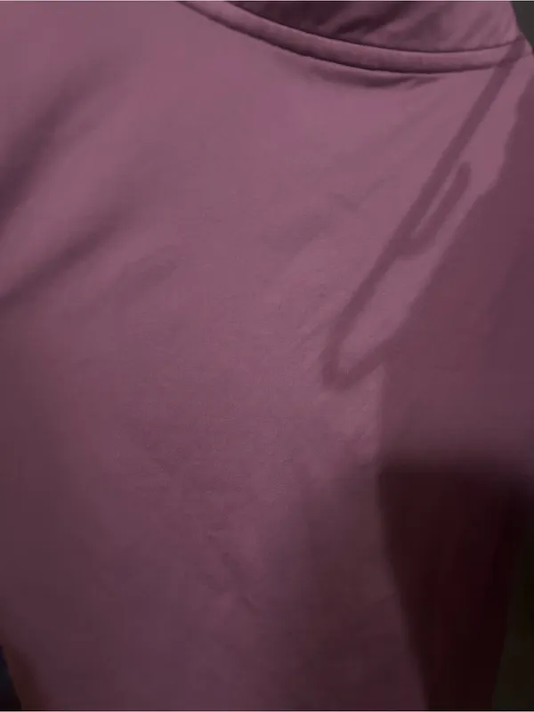 Victoria’s Secret purple Pullover with Dog Logo Quarter-Zip - Image 4