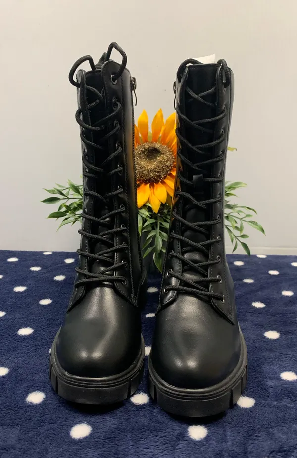 Dolls Kill Combat Boots - Image 3