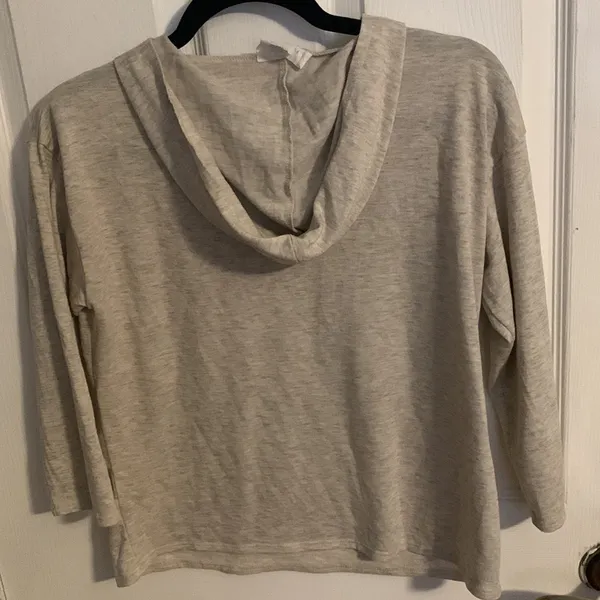 Hooded Mid Sleeve Shirt - Faith over Fear - Image 3