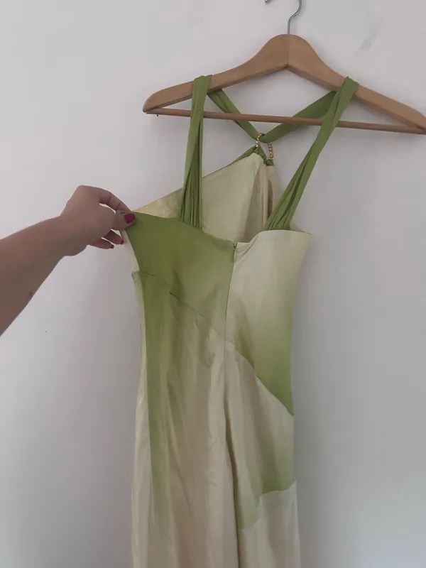 Vintage silk dress Multiple - Image 5