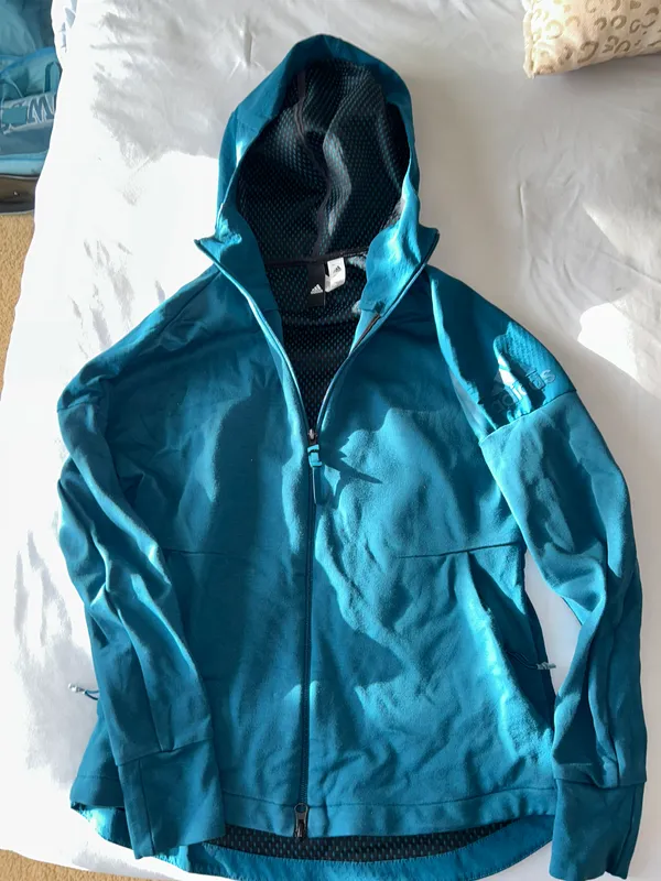 Adidas hoodie athletic jacket - Image 4