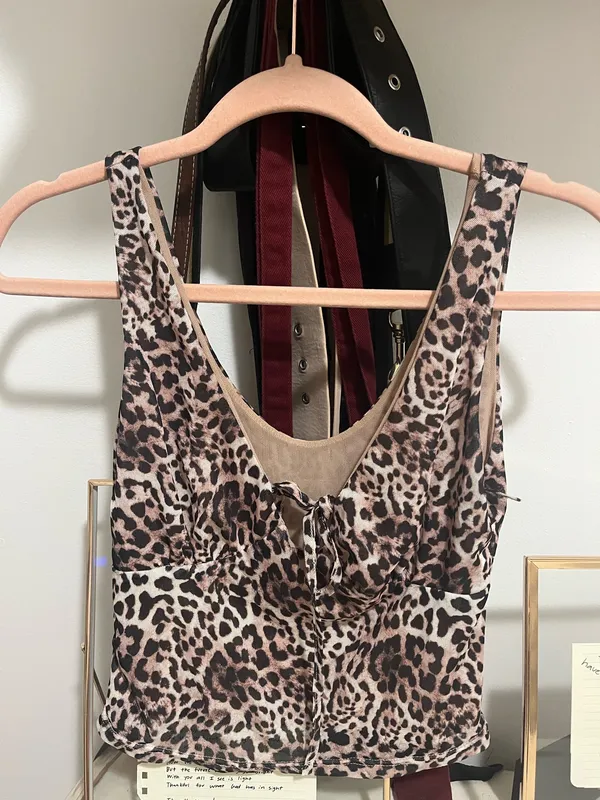 Animal Print Shein Top - Image 2