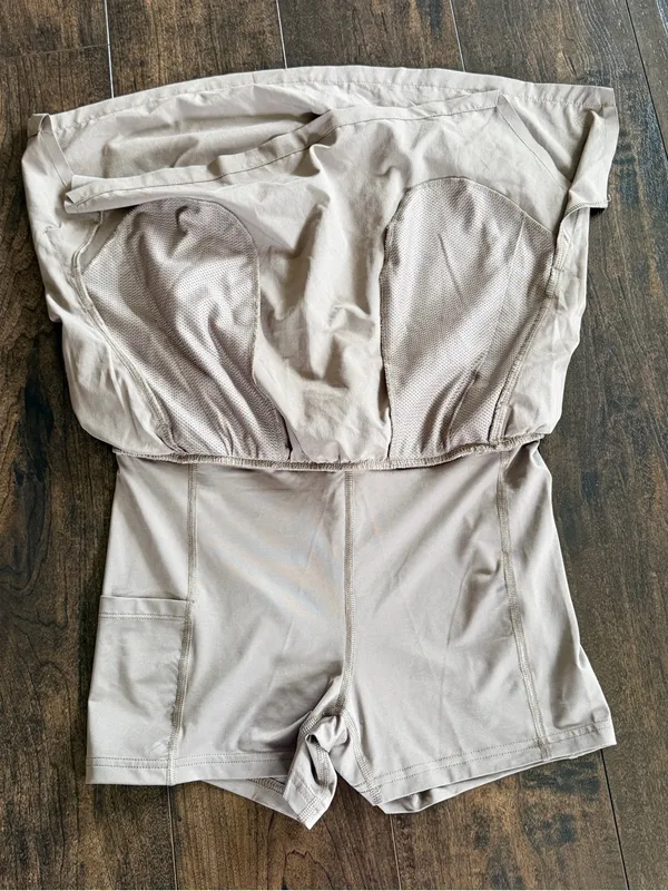 All in Motion Dark Tan Active Skort - Image 3