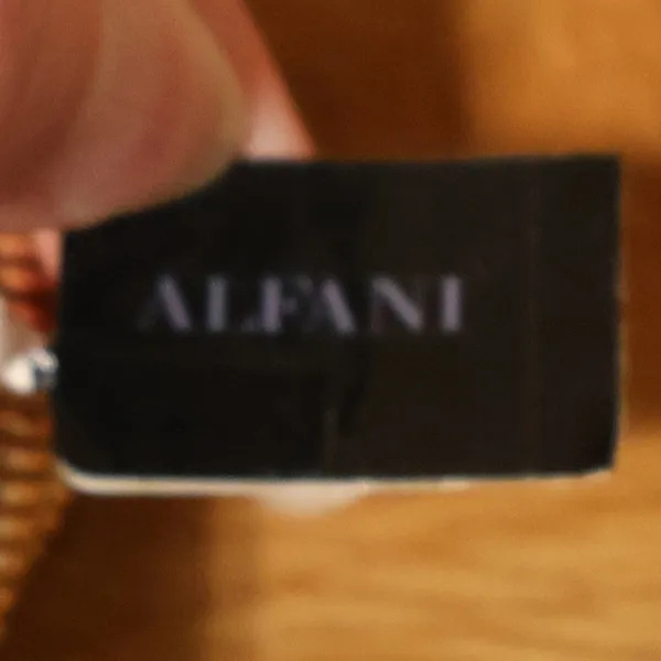 Alfani Twisted Snake Chain Bangle Bracelet Womens Size 8‎ Gold Tone Neutral - Image 4